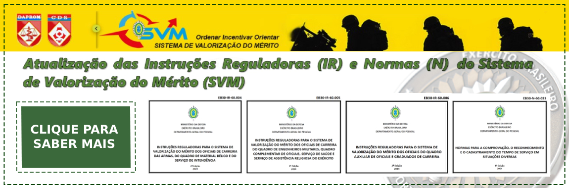 Atualização das Instruções Reguladoras e Norma do Sistema de Valorização do Mérito (SVM)